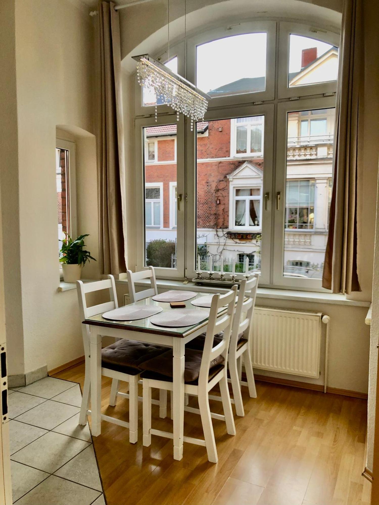 Wohnung Am Schlossgarten 什未林 外观 照片